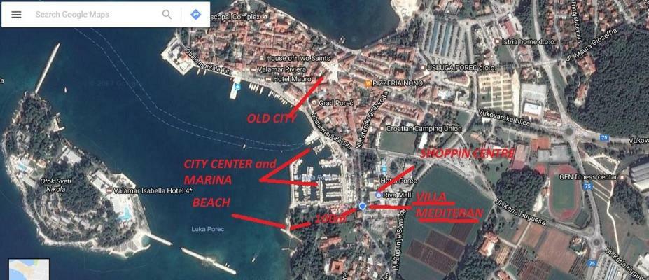 Boutique Apartman Villa Mediteran Porec Exterior photo